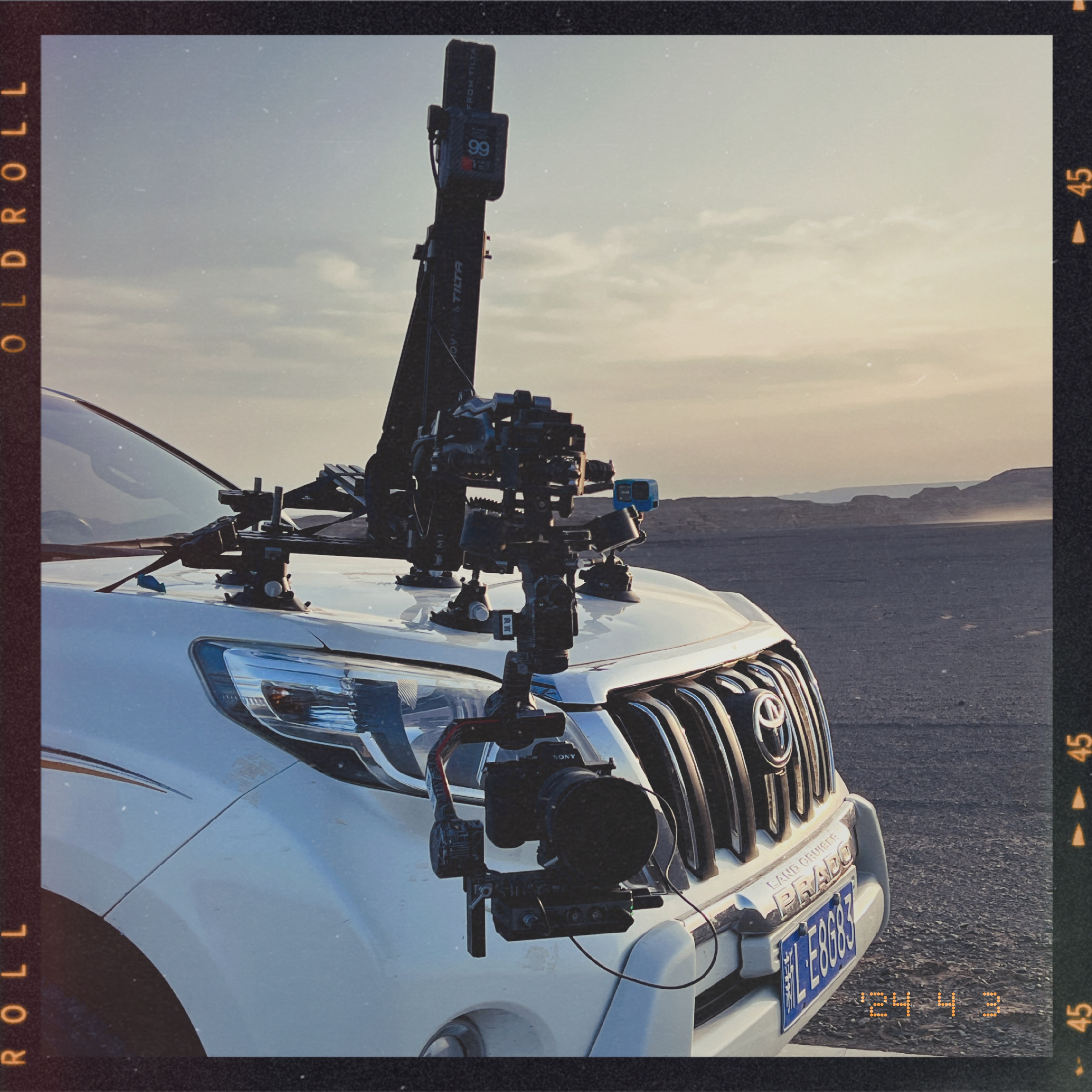 新疆哈密大海道越野摩托廣告拍攝花絮