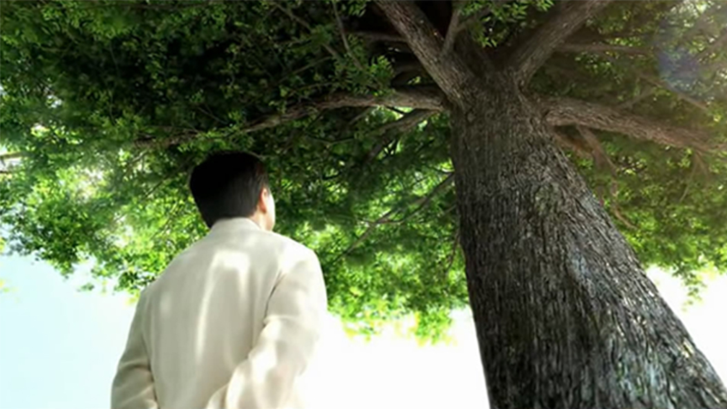 成龍在廣告片拍攝現(xiàn)場